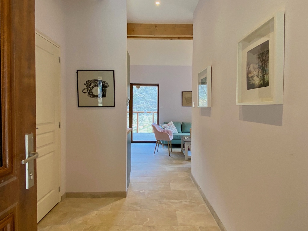 Entrance to living area