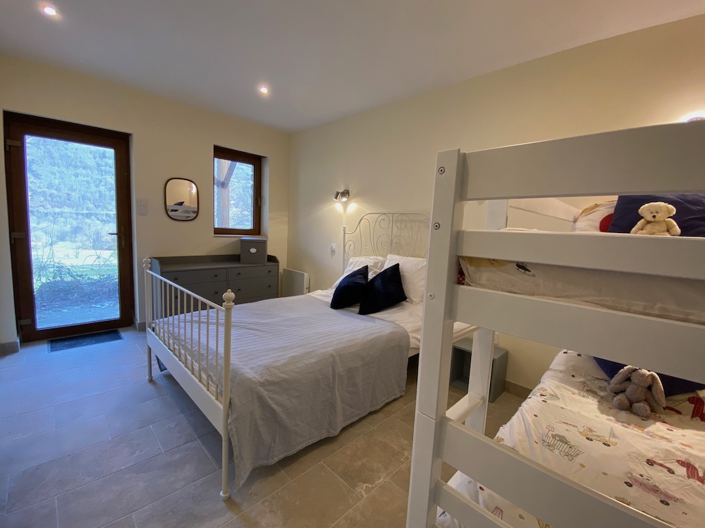 Family room from hallway