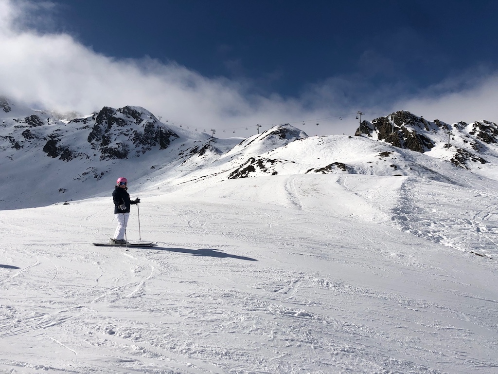Peyragude skier - Sara